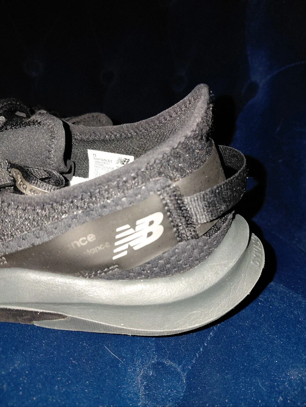 New Balance DynaSoft Nergize Sport v2 Black Sneakers Sz 12 Athleisure Y2K Gym